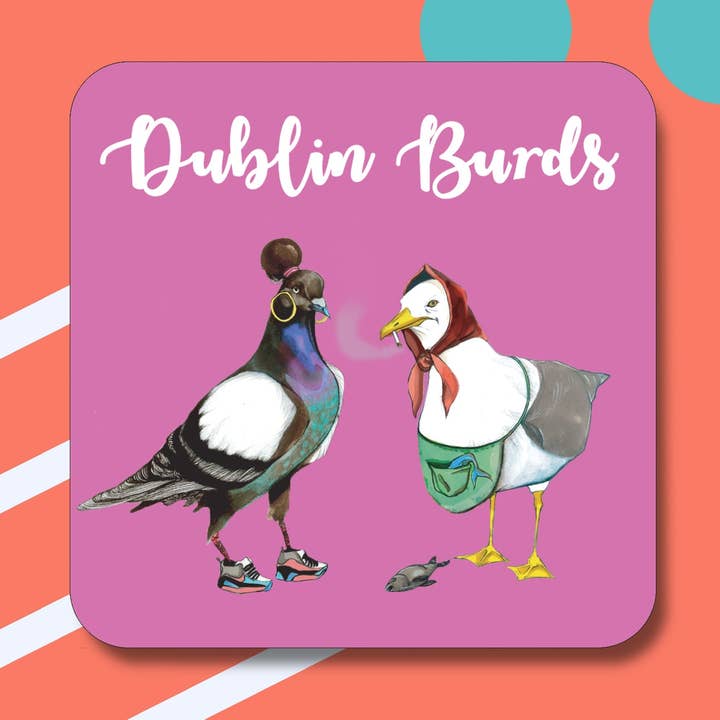 Dublin Burds Coaster for wholesale by Maktus