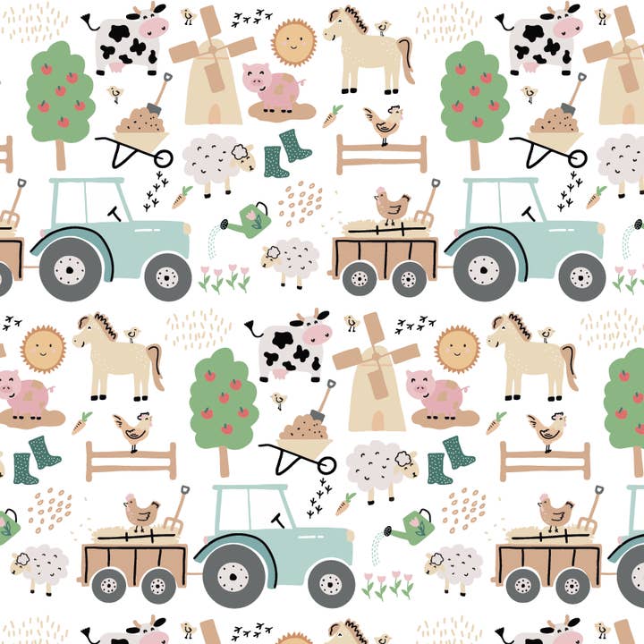 NynkeOntwerpt - Vendita all'ingrosso Attrezzature per lavoretti e fai da te - Carta regalo | Fattoria | Illustrazione propria 3