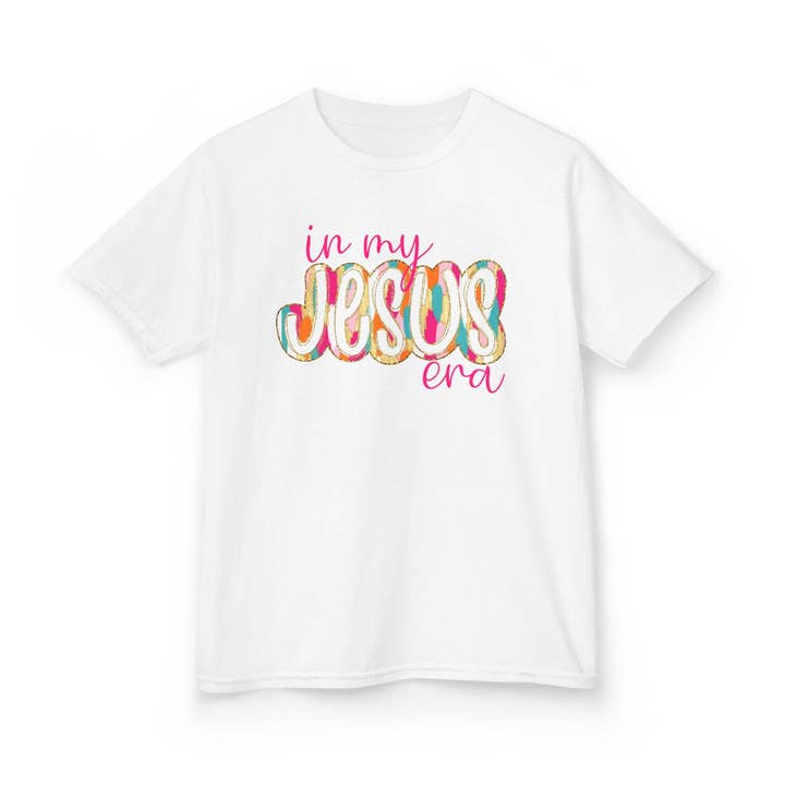 Preppy In My Jesus Era Youth Tee for wholesale by M2B Designs