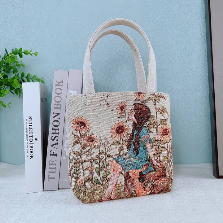 Funkyrel® Atzbranding Limited - Wholesale Tote bag – Women's - Cosbai - Embroidered Canvas Handbag7