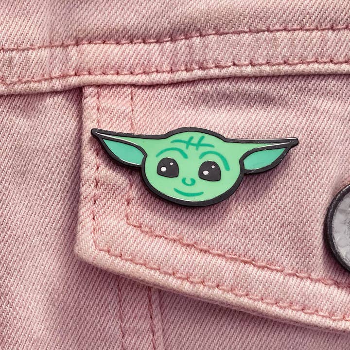 Rather Keen - Wholesale Lapel pin/button - Baby Yoda enamel pin - Star Wars inspired