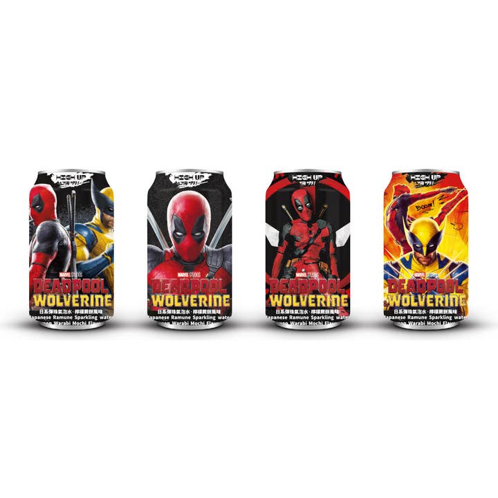 EAU PÉTILLANTE DEADPOOL CITRON WARABI 24/boîte pour la vente par MITIN