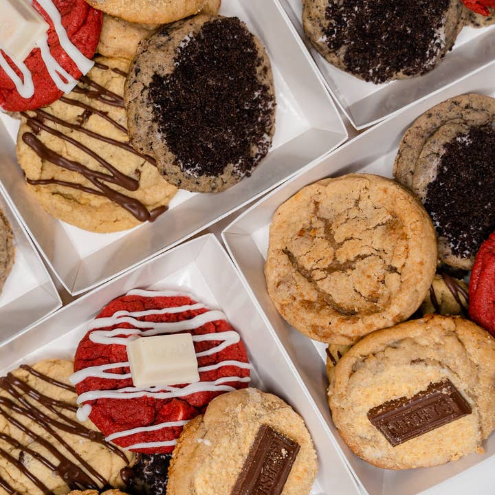 Boîte d'échantillons pour la vente par Oh Honey Cookie Co.