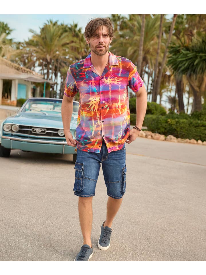 Multi Perfect Palm Shirt for wholesale on Faire