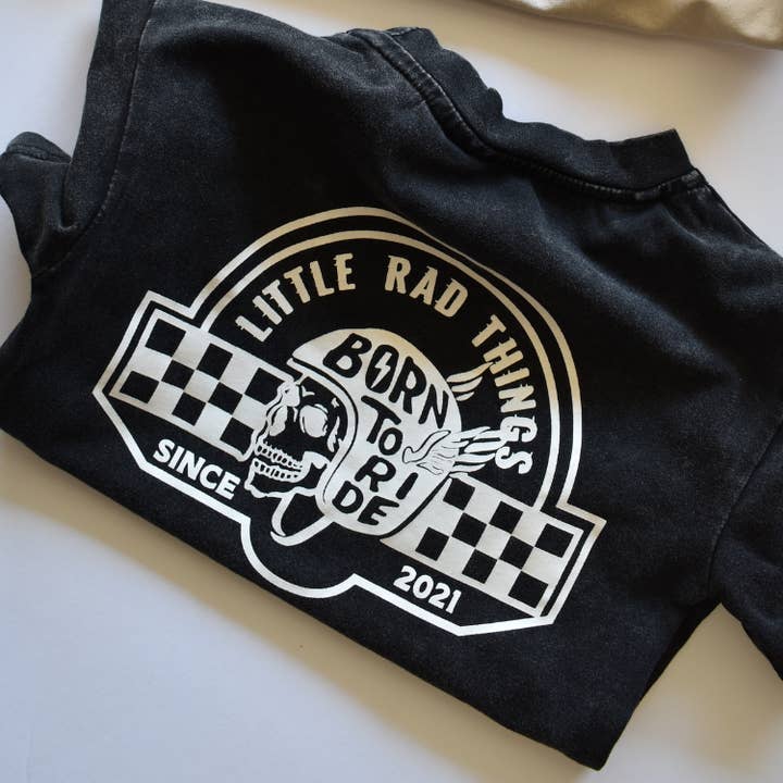 Little Rad Things - Wholesale Screen Printed T-Shirt - Kids - Boys Clothes Til Death Do We Ride Tee - USA made
