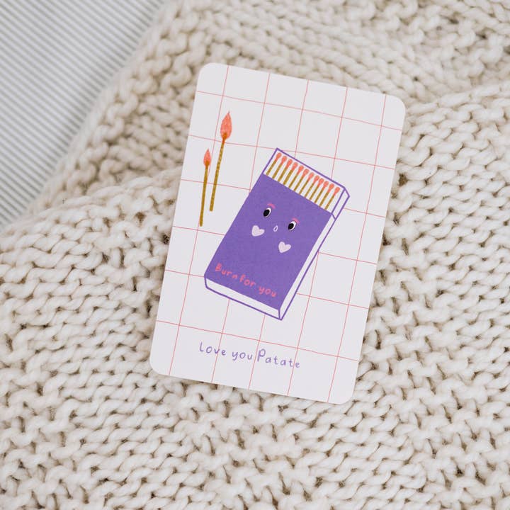 MAISON PATATE – Engroshandel Kærlighedskort – Love You Potato kort 10 x 15 cm2