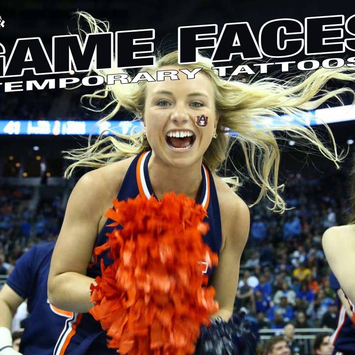 Fanapeel / Gamefaces - Wholesale Temporary Tattoo - Cheer Assortment Peel & Stick Temporary Tattoos