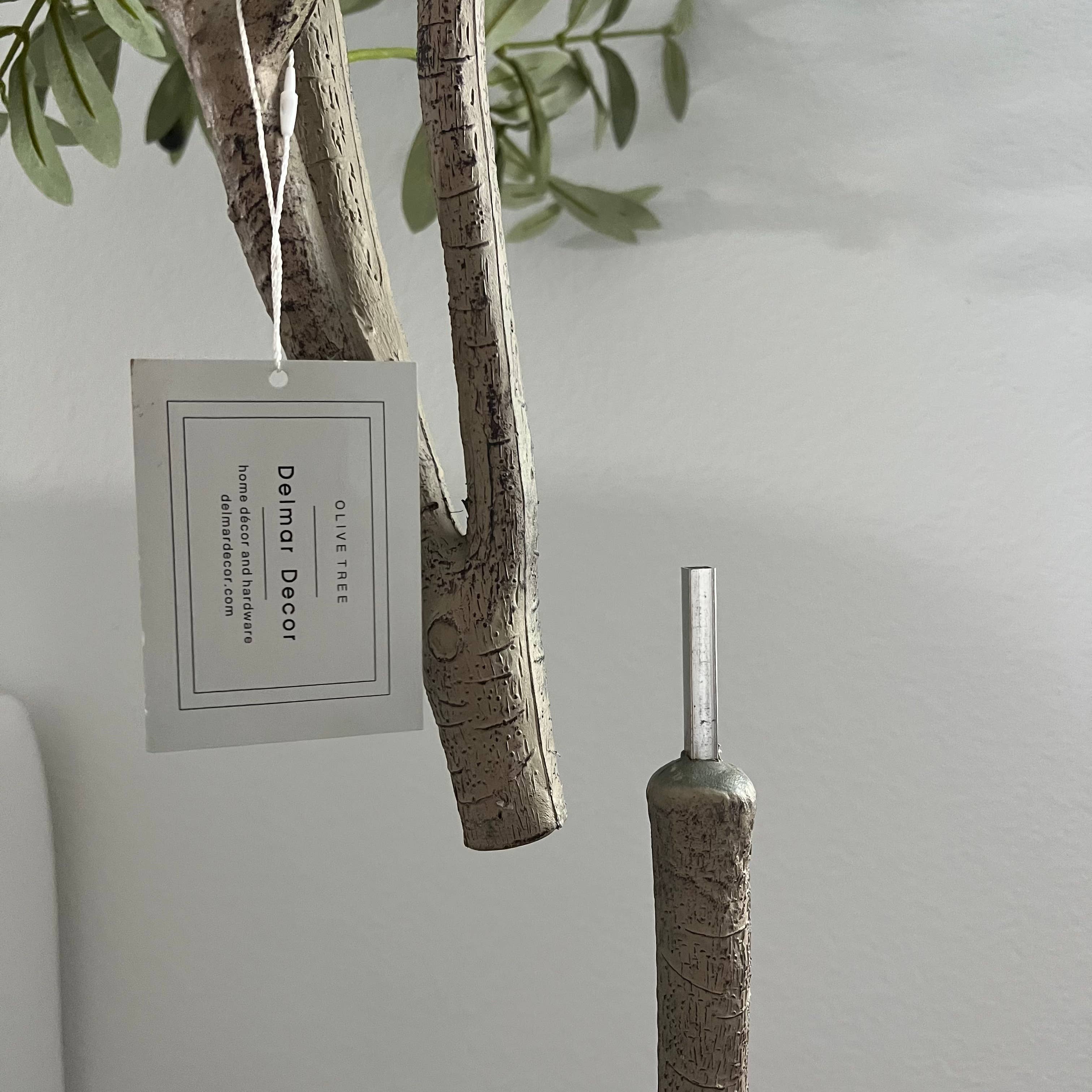 Delmar Decor – wholesale Artificial plant – Artificial Olive tree, 6ft Potted tree2