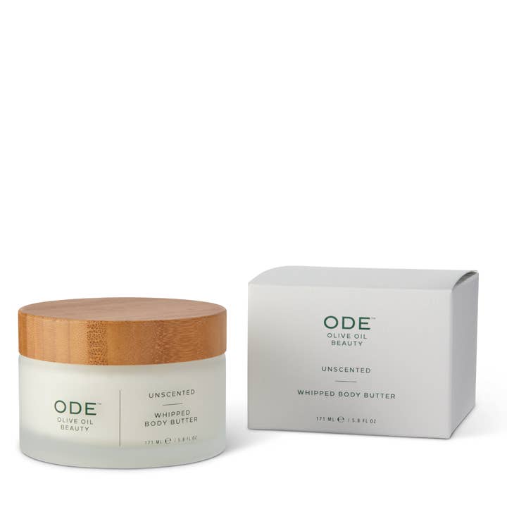 McEvoy Ranch - Wholesale Body Balm/Butter - ODE Olive Oil Beauty Whipped Body Butter-UNSCENTED 5.8 FL OZ