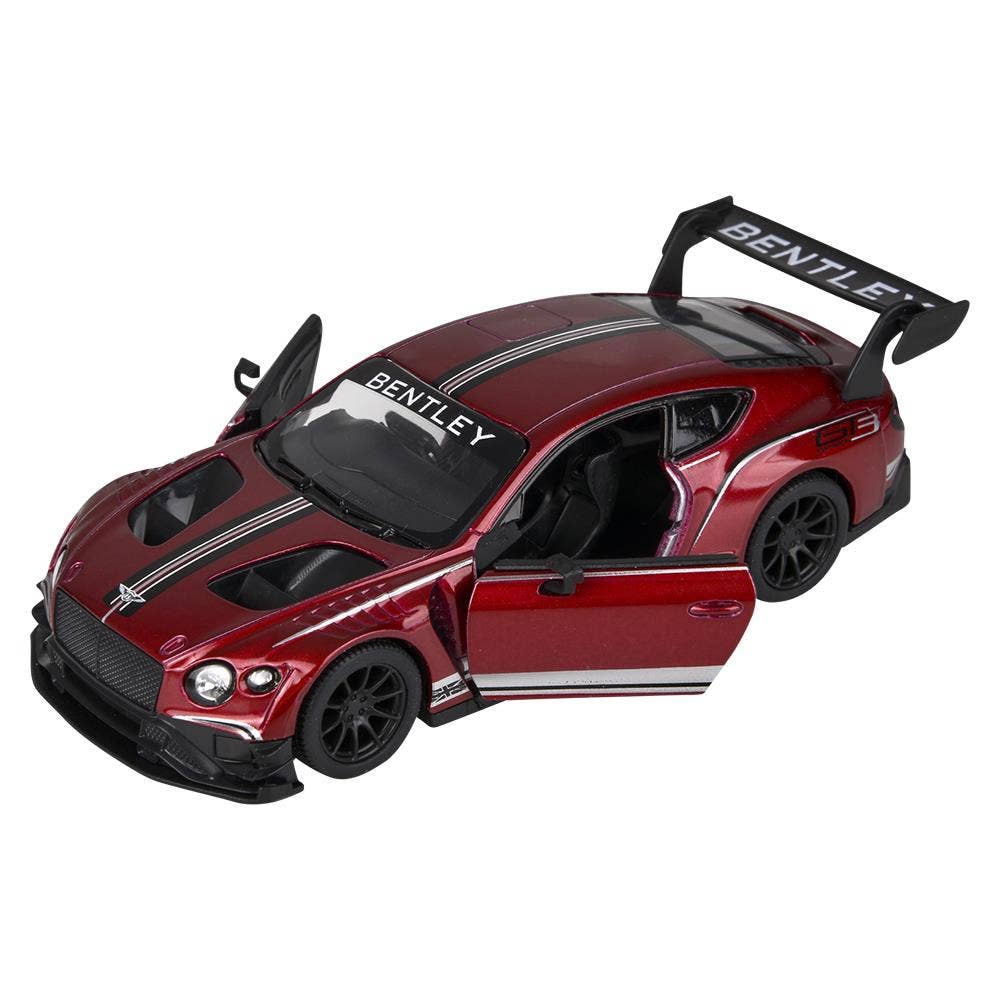 The Toy Network - Wholesale Toy Car/Truck - Kids - 5" Diecast Pull Back Bentley Continental GT3   12/Disp3