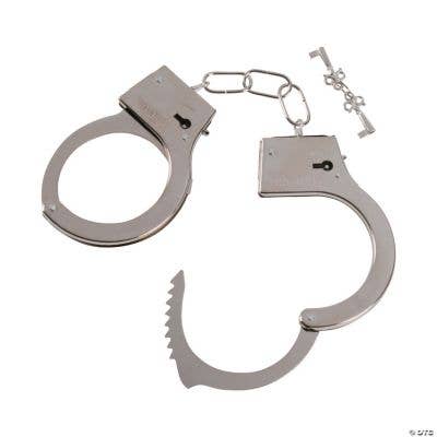 Fun Express - Wholesale Classic Toy - Kids - METAL LOCK HANDCUFFS W/KEYS1