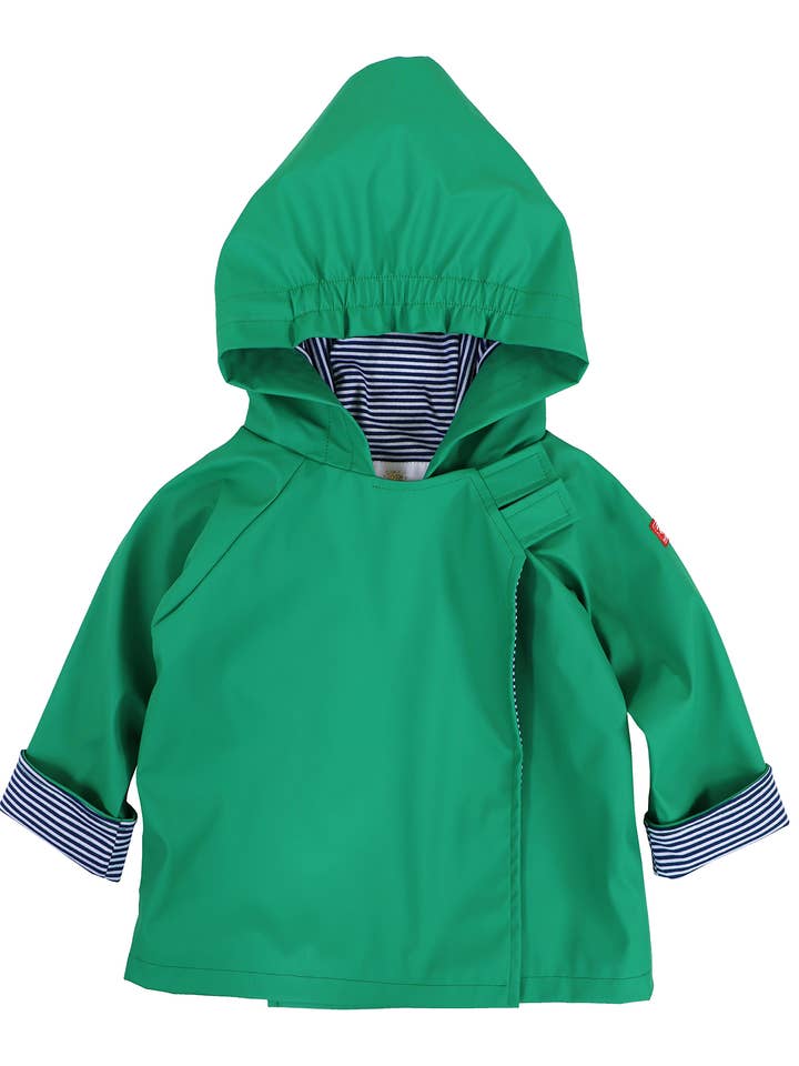 Green Widgeon Favorite Wrap Rain Jacket with Hood R620-GRG for wholesale by American Widgeon