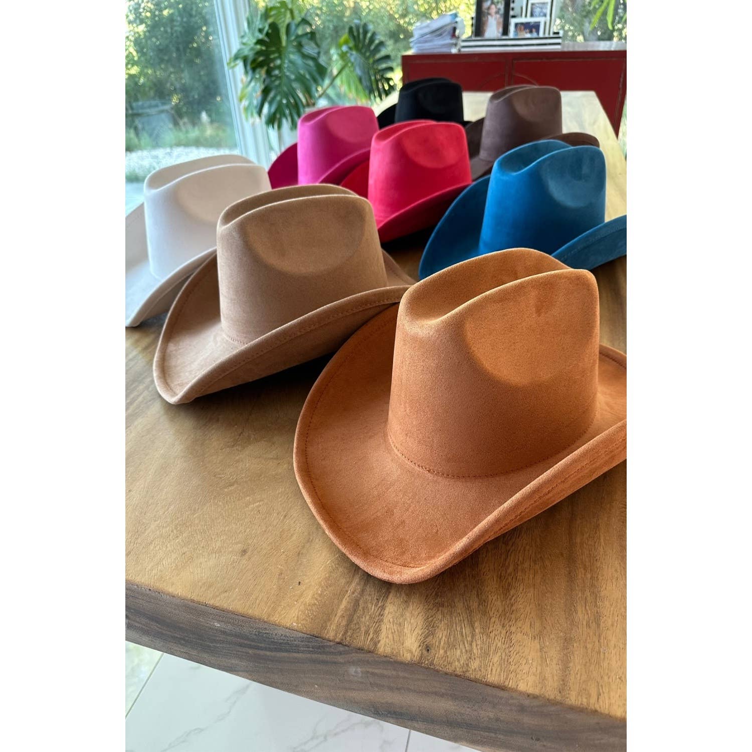 Bella Betty - Wholesale Cowboy Hat - Women's - VEGAN SUEDE CATTLEMAN COWBOY HAT3