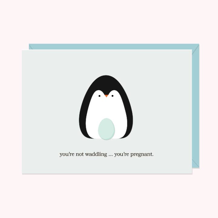 Waddlin' Mama | Greeting Card for wholesale by Paper Hearts™