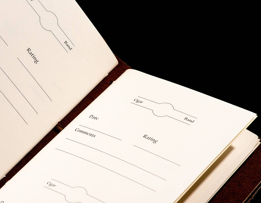 Sisuman - Vente Journal intime - Carnet de dégustation de cigares Sisuman en cuir véritable2