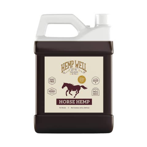 Hemp Well Horse Hemp Seed Oil - Gallon for wholesale by Hemp Well