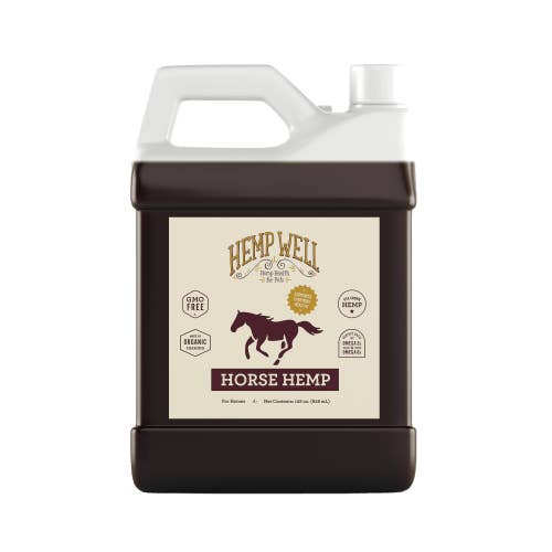 Hemp Well Horse Hemp Seed Oil - Gallon for wholesale by Hemp Well