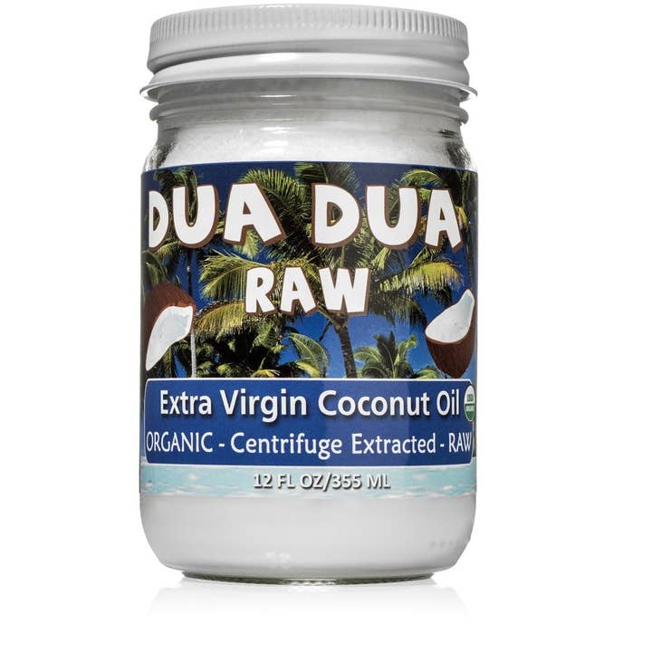 Dua Dua Coconut Products LLC - Wholesale Cooking oil - (4 Jars) Dua Dua Organic Raw Extra Virgin Coconut Oil 12 oz FREE SHIPPING!