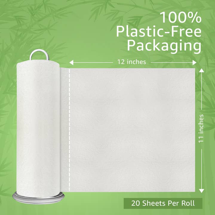 Ibambo – wholesale Paper towels – Ibambo Reusable Bamboo Paper Towels - 1 Roll - 20 Sheets