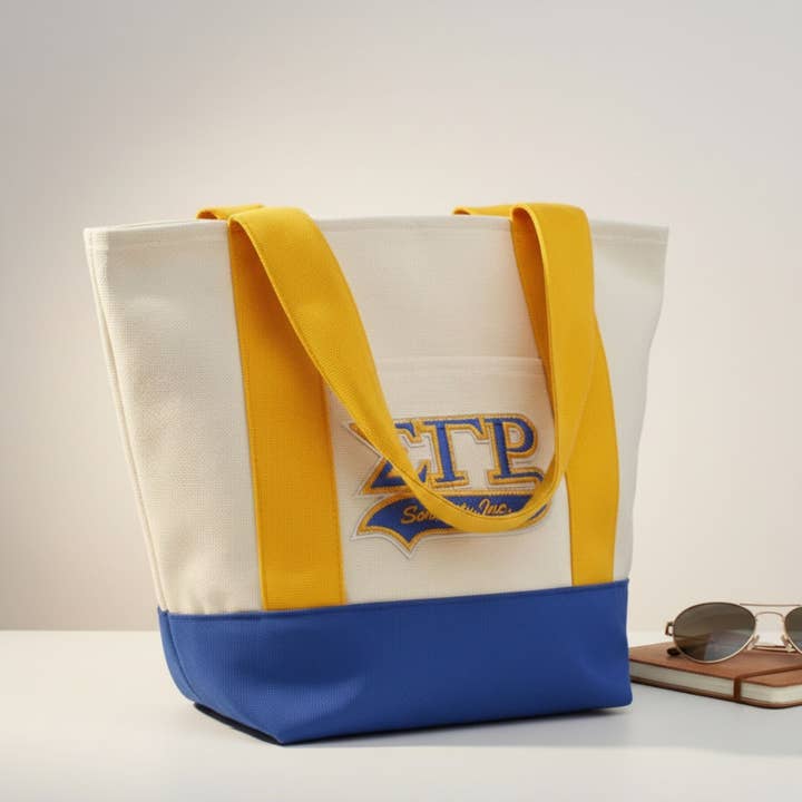 SGRHO Mini Canvas Tote Bag 1922 Embroidered Merch for wholesale by PinktownUSA