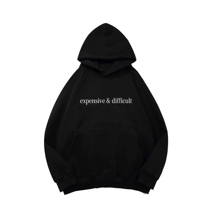 HUH-L5129 Expensive And Difficult Graphic Hoodie for wholesale by nobarand