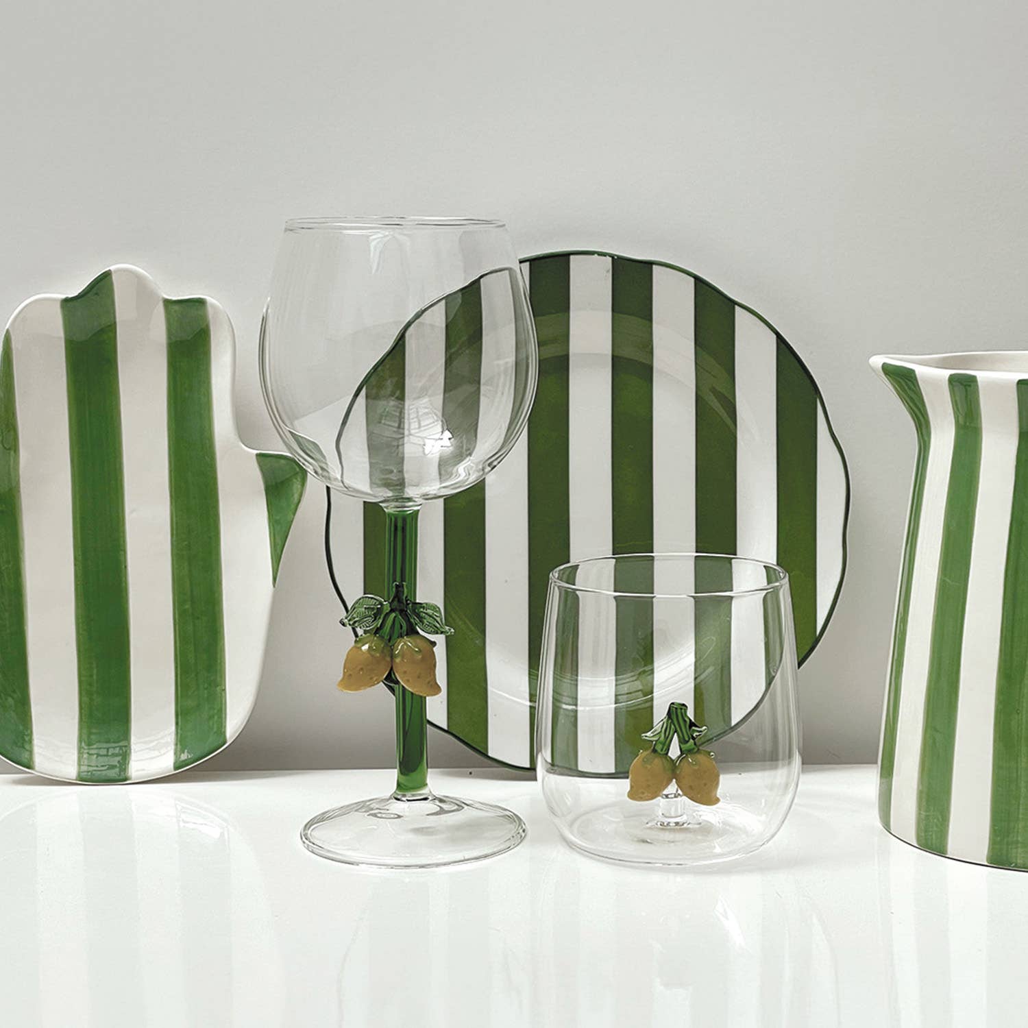 Opjet Paris – wholesale Vinglas – 3D-citronfotglas D8,9 H20,52