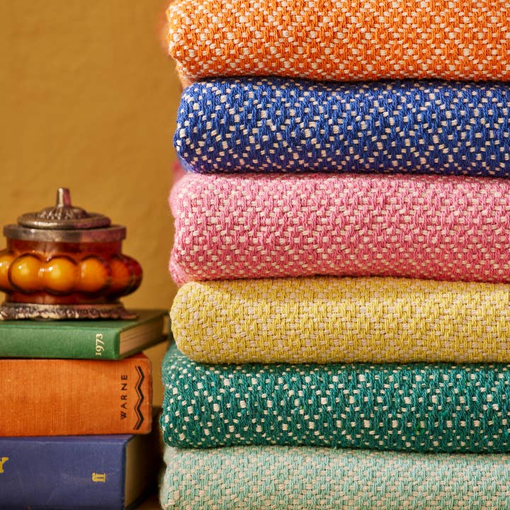 Namaste - Wholesale Throw Blanket - Rosalie Recycled Cotton Throw