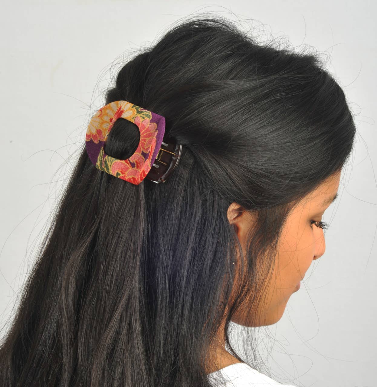 Kimono Clips - Wholesale Hair Clip - Women's - 352a Wide Clip Assorted4
