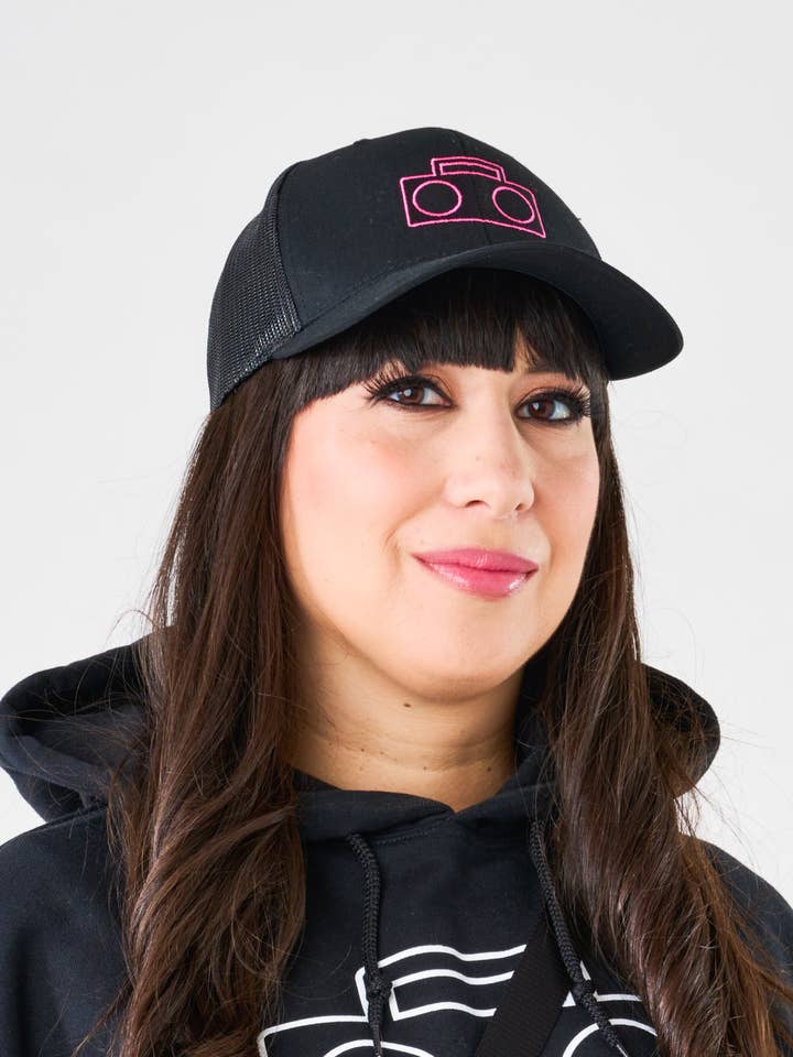 Boombox Trucker Cap (Adult) for wholesale by StereoType