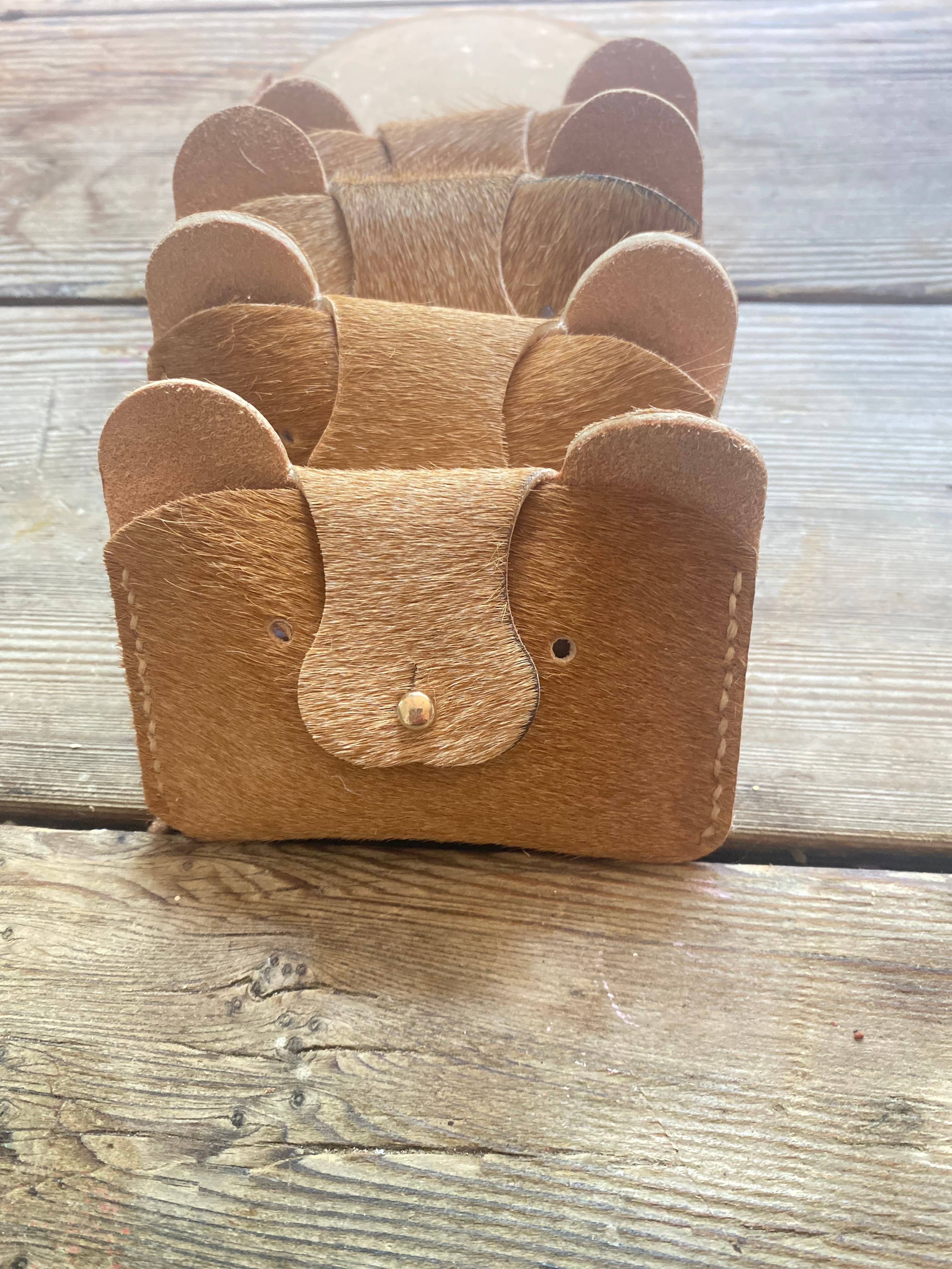 The Merchant Studio - Wholesale Wallet - Kids - Bear Wallet1