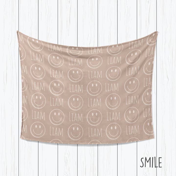 BloomAngel - Wholesale Bedding Blanket - Kids & Baby - Personalized Minky/Sherpa Kids & Baby Blanket #11