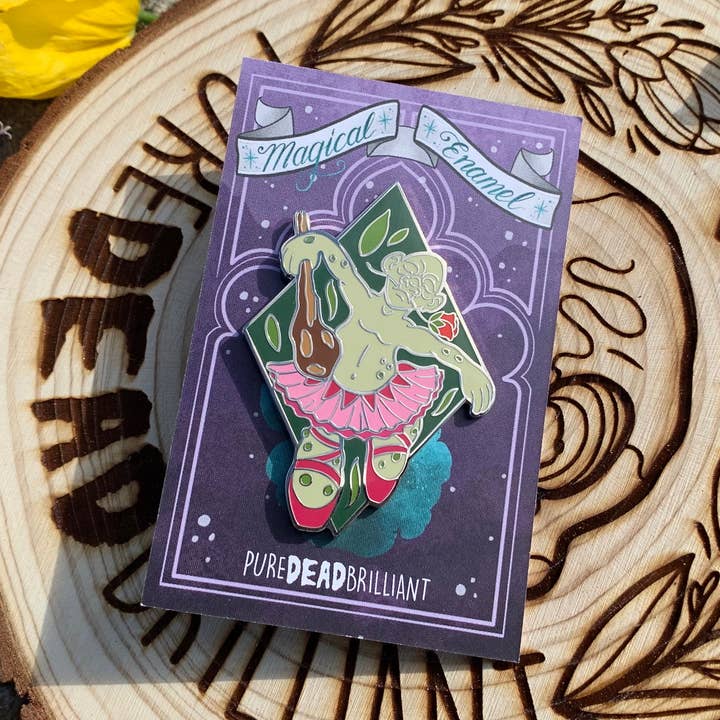 Ballerina Troll Pin for wholesale by Pure Dead Brilliant Store