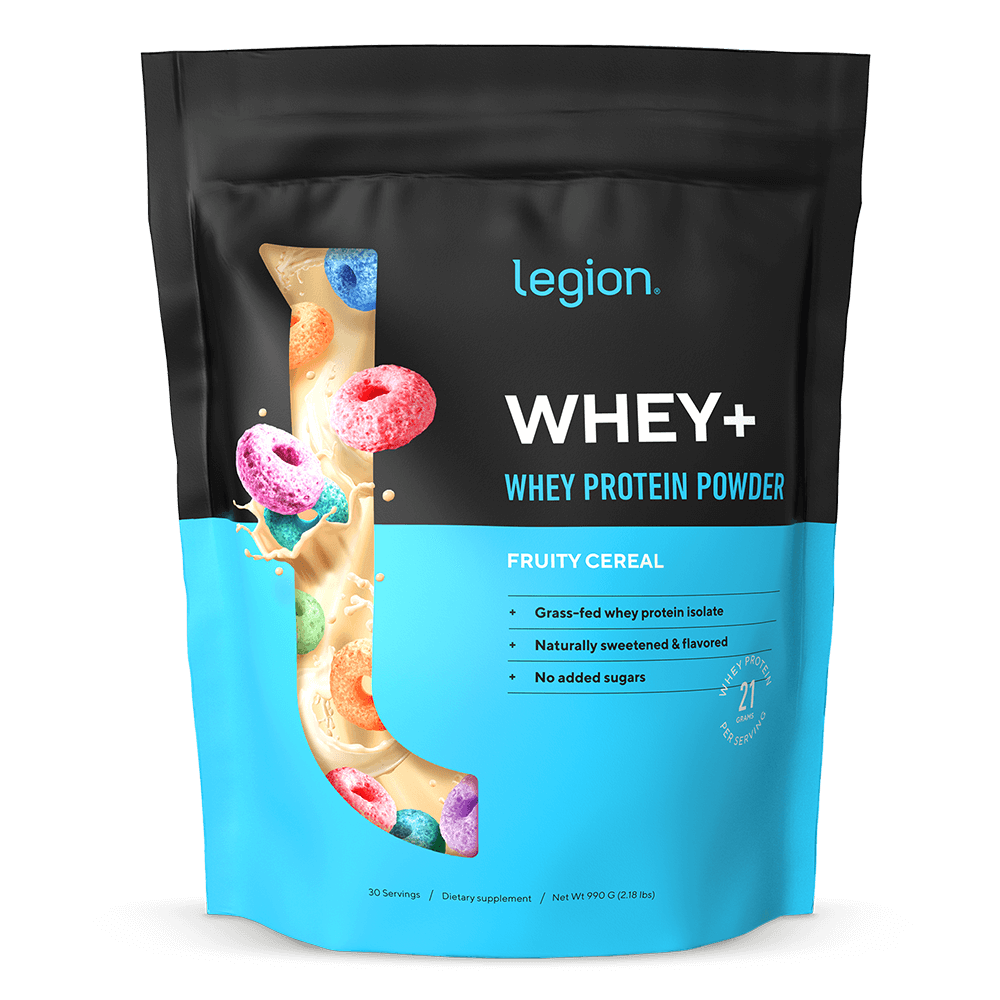 Legion Athletics, Inc. – wholesale Protein/superfood powder – Legion Whey+ Fruity Cereal - 30 Serv0