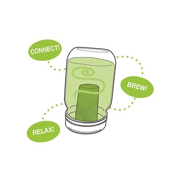 Fox Run Brands – wholesale Tea strainer/infuser – Jarware Tea Infuser Lid for Regular Mouth Mason Jar