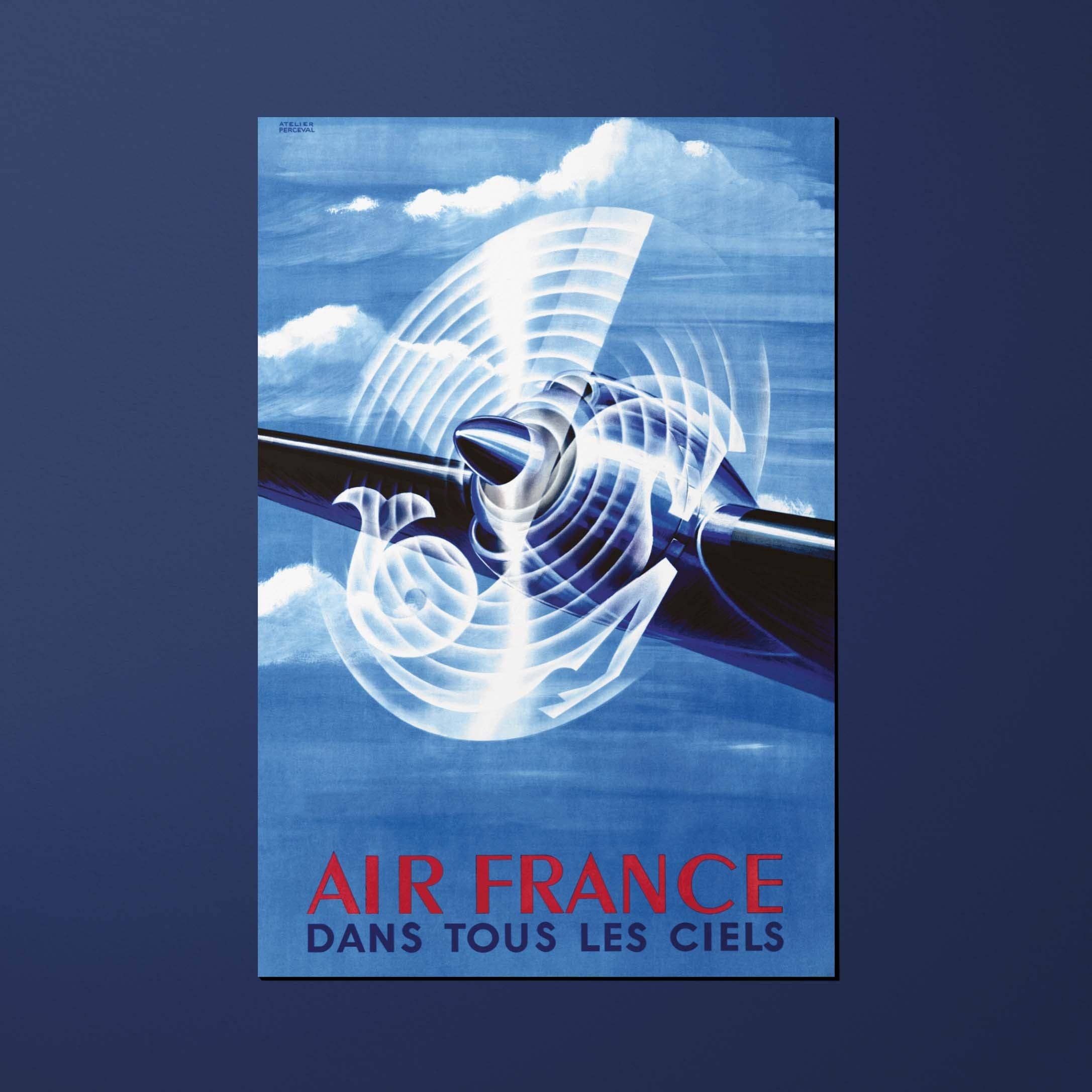 Oneart - Wholesale Postcard - Air France Postcard / In All Skies - AFL0033