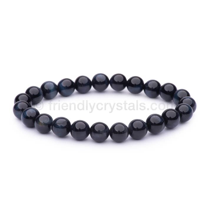Pulsera Power Blue Tiger Eye para venta al por mayor de Friendly Crystals