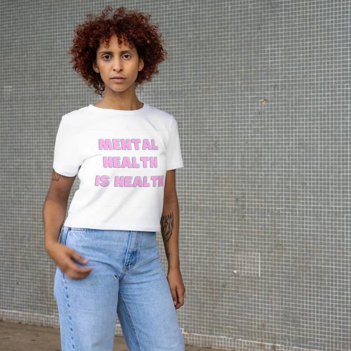 Sweat ras du cou La santé mentale, c'est la santé pour la vente par Tidal Salt, LLC