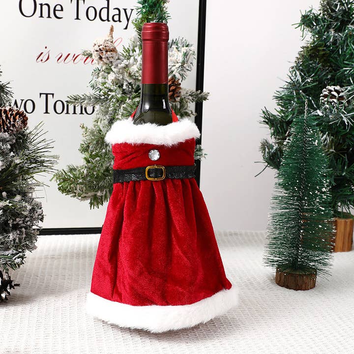 Little Trendy - Wholesale Christmas Decoration - Christmas Wine Bottle Cover holiday creative decoration1