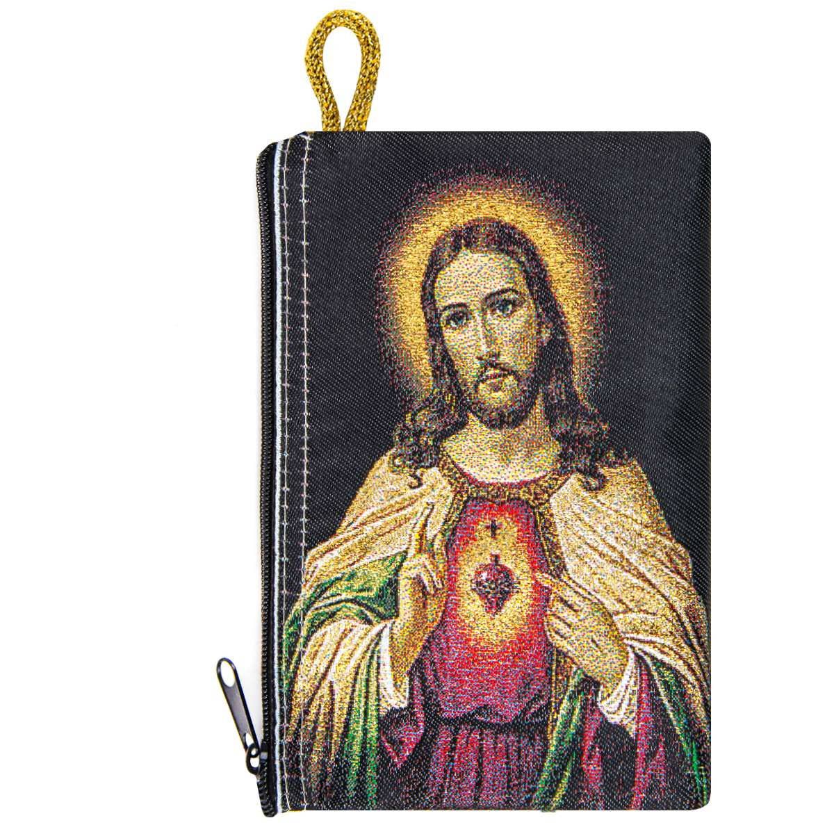 cotonIQ - Wholesale Coin Purse - Women's - Small change purse with Christian motif 5 - 10x15cm0