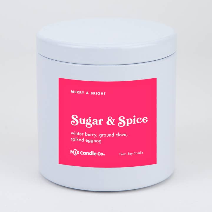 Sugar & Spice for wholesale by Mix Candle Co