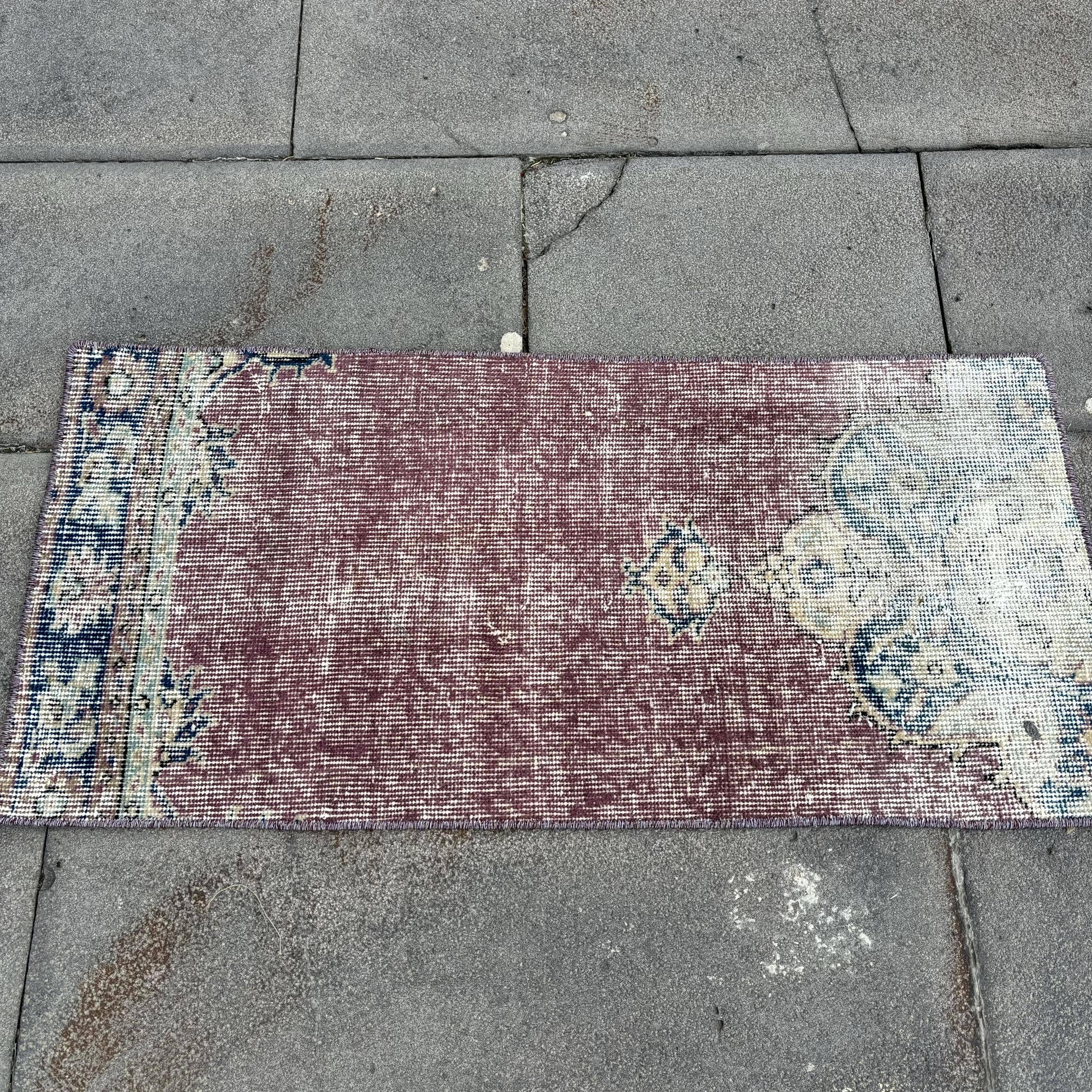 The Loom Wholesale - Vendita all'ingrosso Tappeto - Tappeti Vintage Turchi Anatolici Oushak in Lana 1,3x2,8 piedi9