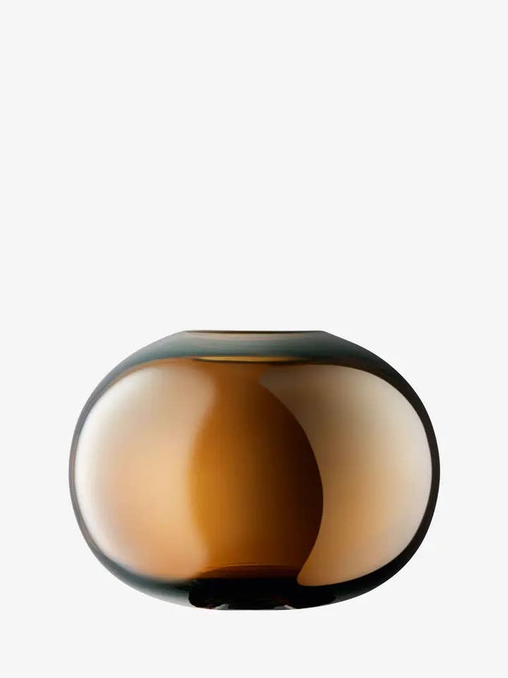 Epoque Vase H18cm Amber/Lustre for wholesale by LSA International