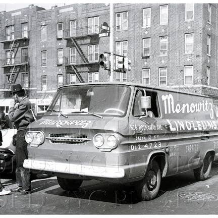 Avenida Dumont y avenida Saratoga Van Brownsville 1965 para venta al por mayor de Old NYC Photos