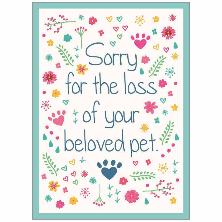 Beloved Pet - Sympathy Loss of Pet Card for wholesale by Legacy