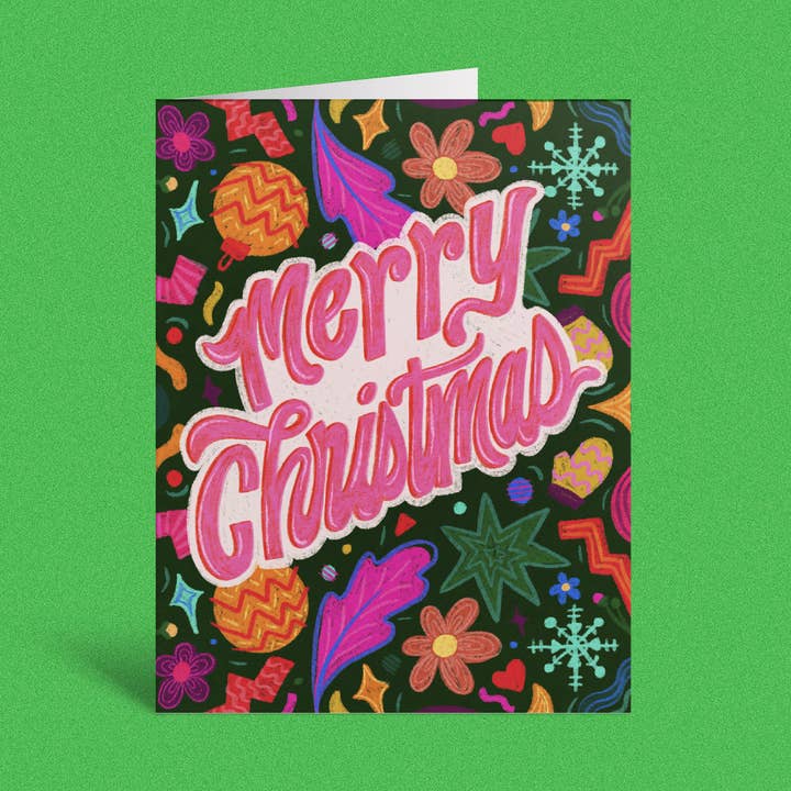 Merry Christmas - A2 Greeting Card for wholesale by Scandinative