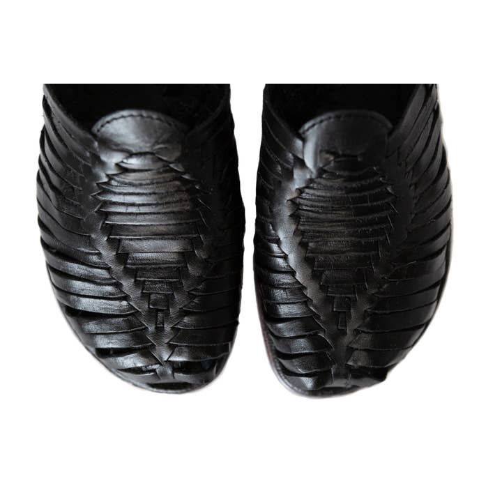 SIDREY - Wholesale Sandals - Women's - SIDREY Women's Closed Toe Mexican Huarache Sandals - Black