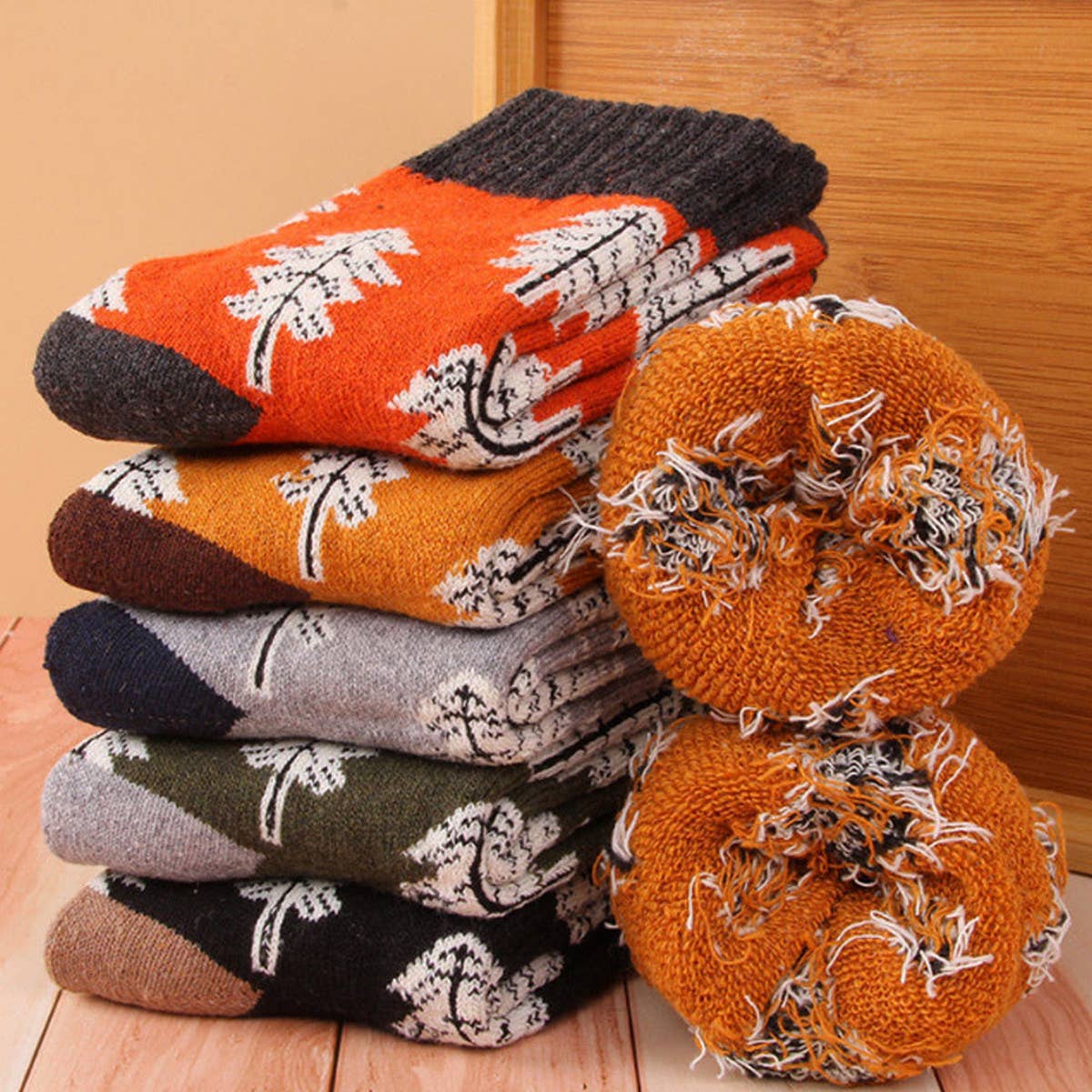 ACCITY - Wholesale Socks - Unisex - 2024 NEW LOVE DEER RABBIT 5 PAIRS SOCKS_CWMS070014