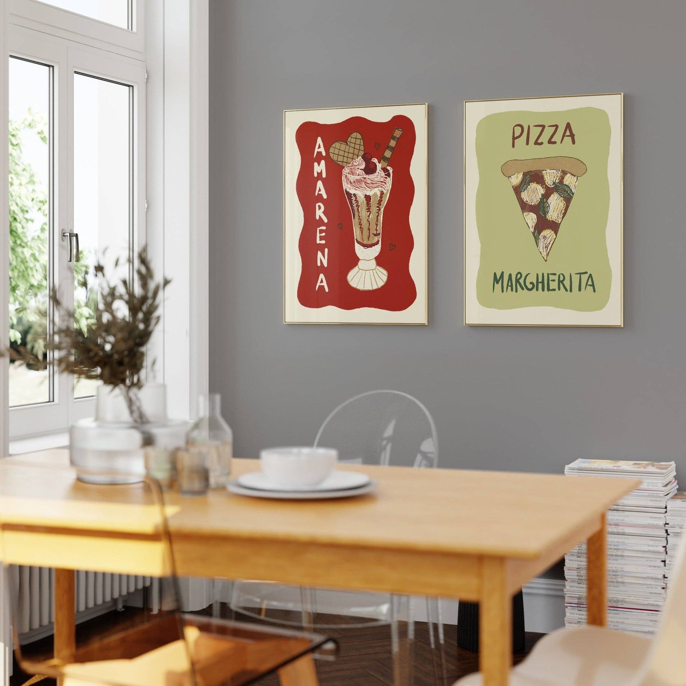 Studio Dolci - Wholesale Poster - POSTER PIZZA MARGHERITA4