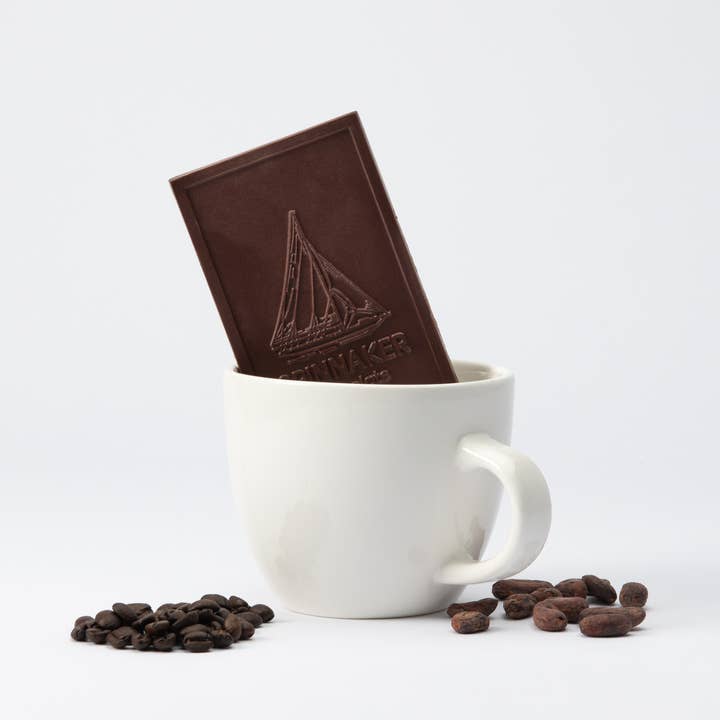Spinnaker Chocolate - Wholesale Chocolate Bar - 68% Colombia with Coffee2