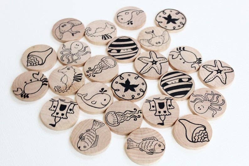 Mama May I - Wholesale Wood Toy - Kids - Make a Match Big Kid - Beach2